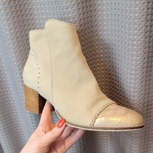 Silent D "Moneybag" Chantilly Boots Booties Size 41